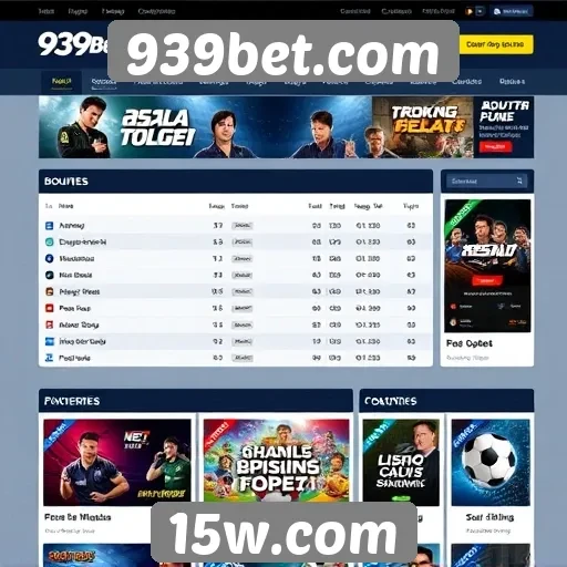 Recursos e funcionalidades do site 939bet